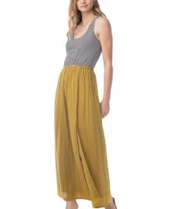 Synergy Organic Clothing Laylin Skirt - Ecru Olive
