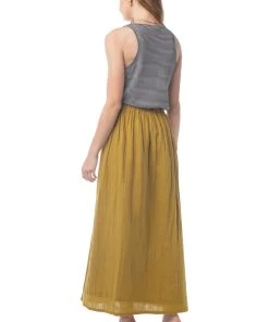 Synergy Organic Clothing Laylin Skirt - Ecru Olive