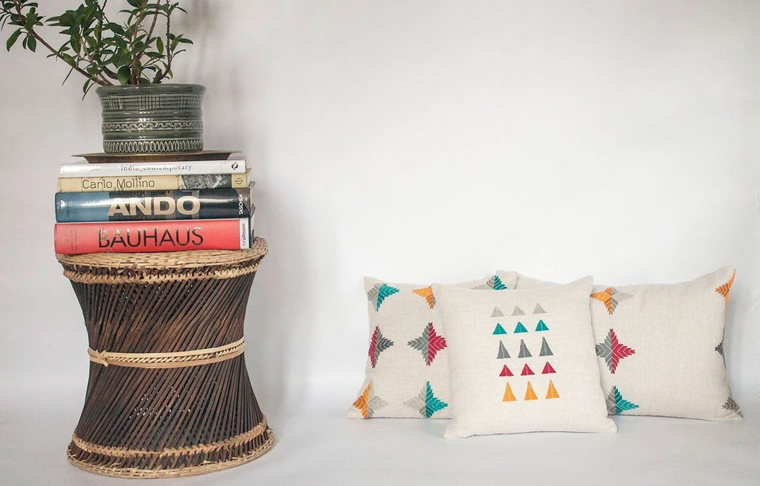 Leah Singh Home Goods Arizona Throw Pillow Cover - Sky Leah Singh Home Goods Arizona Throw Pillow Cover - Sky