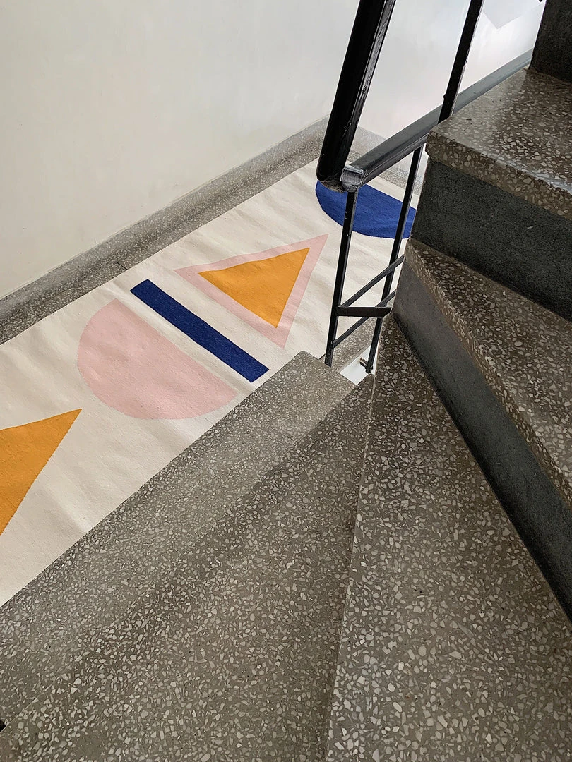 Leah Singh Dana Runner Rug - Navy Leah Singh Dana Runner Rug - Navy