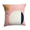 Leah Singh Daphne Gold Square Wool Throw Pillow Cover Home Goods