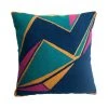 Leah Singh Detroit Wool Throw Pillow Cover - Indigo Home Goods