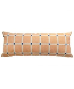 Leah Singh Grid Large Lumbar Pillow Cover