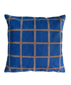 Leah Singh New Arrivals Circle Grid Reversible Throw Pillow Cover