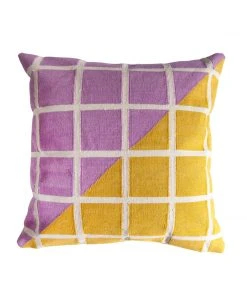 Leah Singh Diagonal Grid Reversible Throw Pillow Cover 7 Leah Singh Diagonal Grid Reversible Throw Pillow Cover