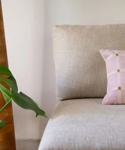 Leah Singh Grid Reversible Lumbar Pillow Cover