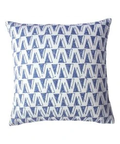 Leah Singh Indigo Throw Pillow Cover - Shadow Home Goods