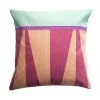 Leah Singh Handcrafted Jordan Throw Pillow Cover - Blush