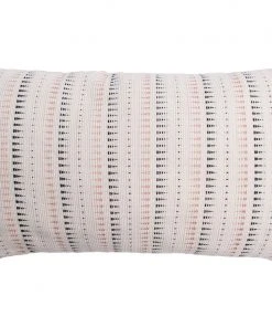 Leah Singh Home Goods Lisbon Lumbar Pillow Cover - Tiny Triangles