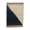 Leah Singh Home Goods Margeaux Jute Rug - Black + White
