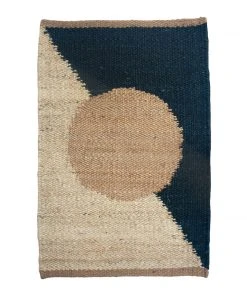 Leah Singh Home Goods Margeaux Circle Jute Rug