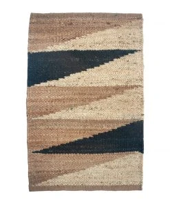 Leah Singh Margeaux Landscape Jute Rug - Black