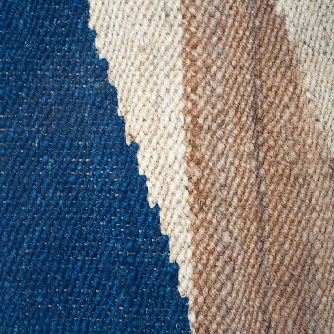 Leah Singh Margeaux Landscape Jute Rug - Blue Leah Singh Margeaux Landscape Jute Rug - Blue