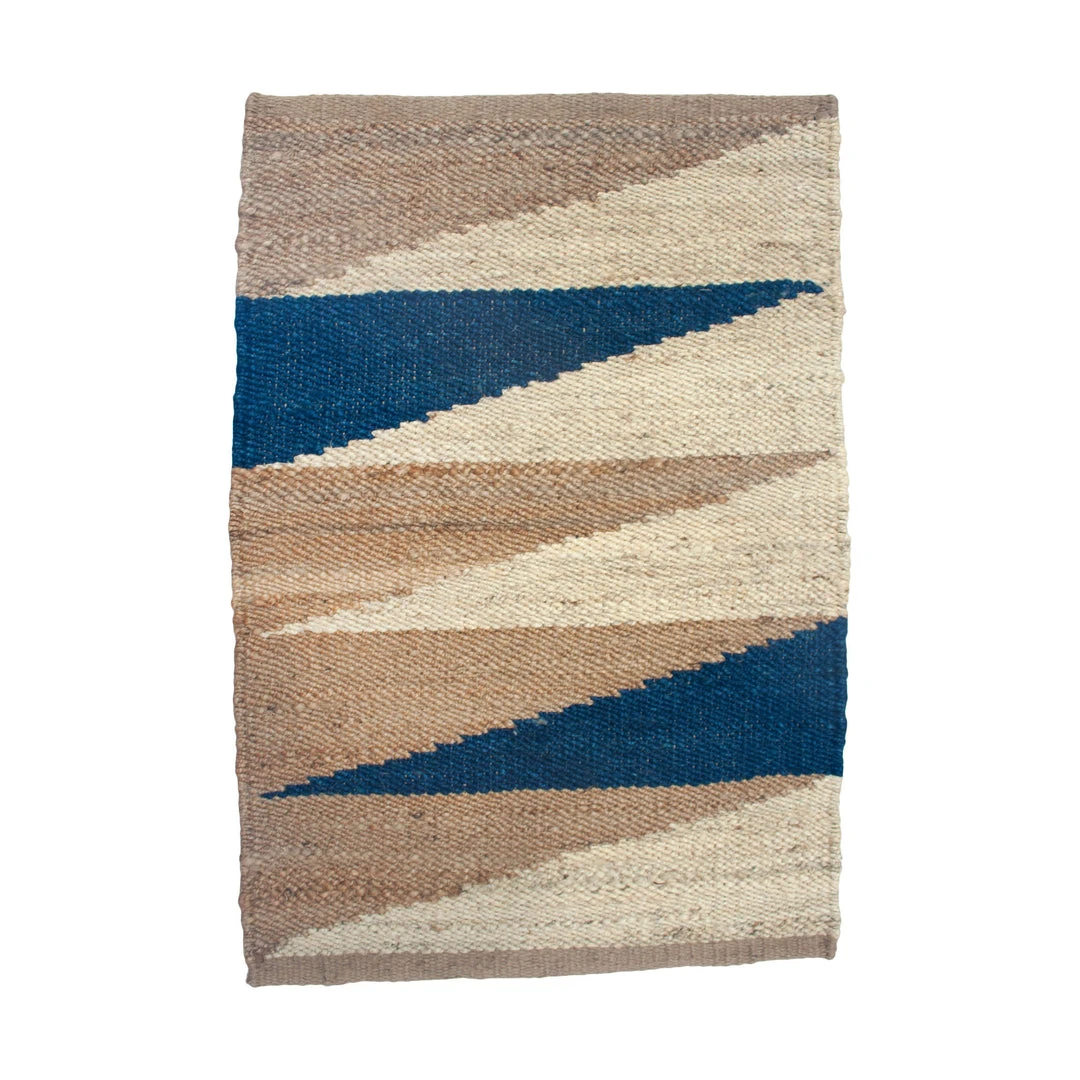 Leah Singh Margeaux Landscape Jute Rug - Blue Leah Singh Margeaux Landscape Jute Rug - Blue