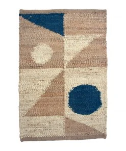 Leah Singh Home Goods Margeaux Jute Rug - Blue