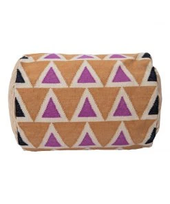 Leah Singh New Arrivals Maya Triangles Bolster Pillow
