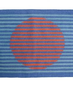 Leah Singh Vera Wool Rug - Orange
