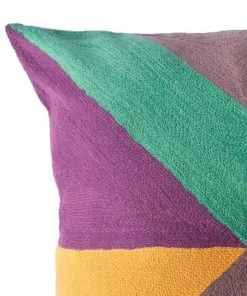 Leah Singh Zimbabwe West Summer Wool Throw Pillow Cover