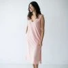Leena & Lu BIPOC Owned Pima Long Dress - Shell