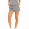 Leena & Lu Best Sellers Pima Short - Gray