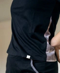 Leena & Lu Pima Short Sleeve Tee - Black BIPOC Owned 1 Leena & Lu Pima Short Sleeve Tee - Black BIPOC Owned