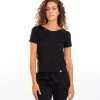 Leena & Lu Pima Short Sleeve Tee - Black BIPOC Owned