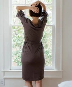 Leena & Lu Pima Short Robe Home Goods