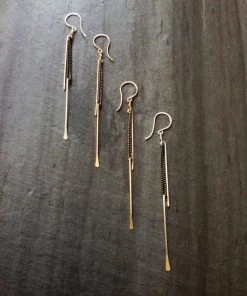 L.Greenwalt Jewelry Best Sellers Sleek Quill Earrings