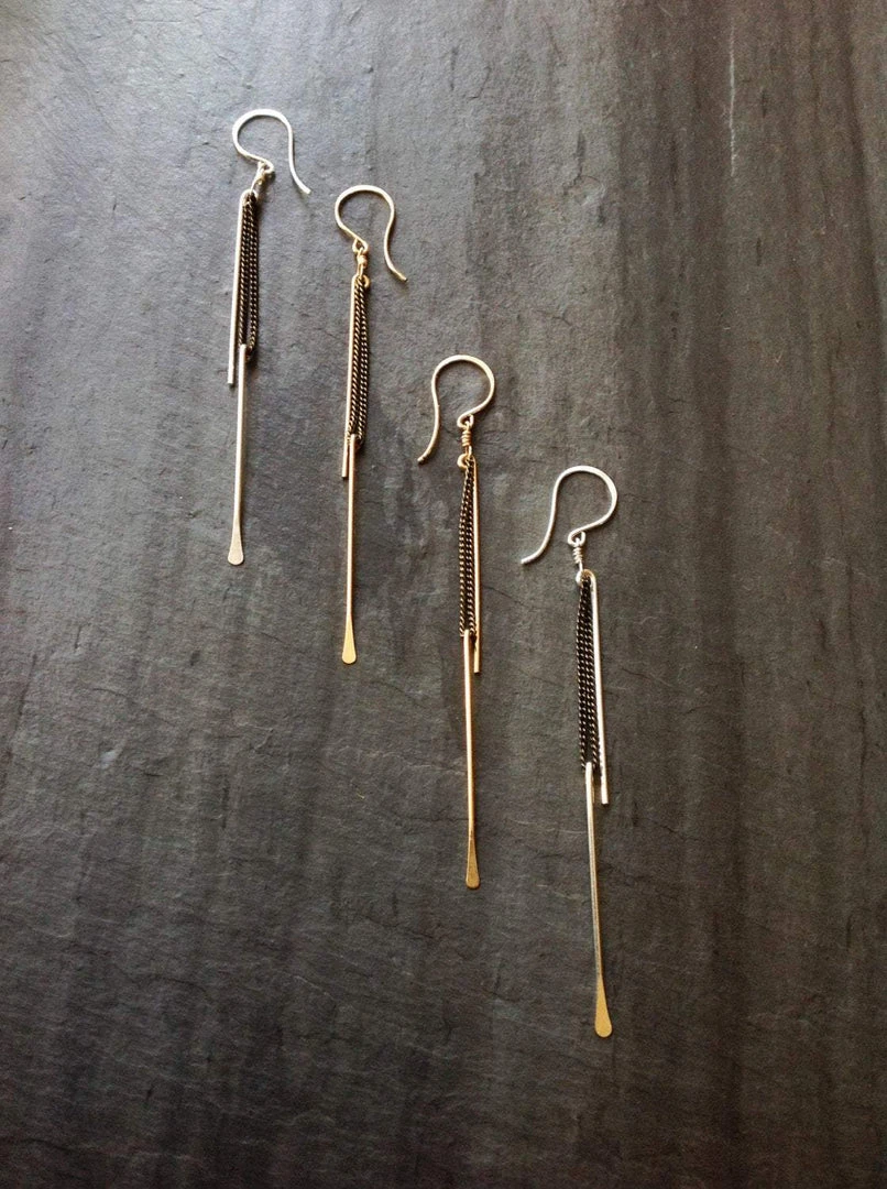 L.Greenwalt Jewelry Best Sellers Sleek Quill Earrings L.Greenwalt Jewelry Best Sellers Sleek Quill Earrings