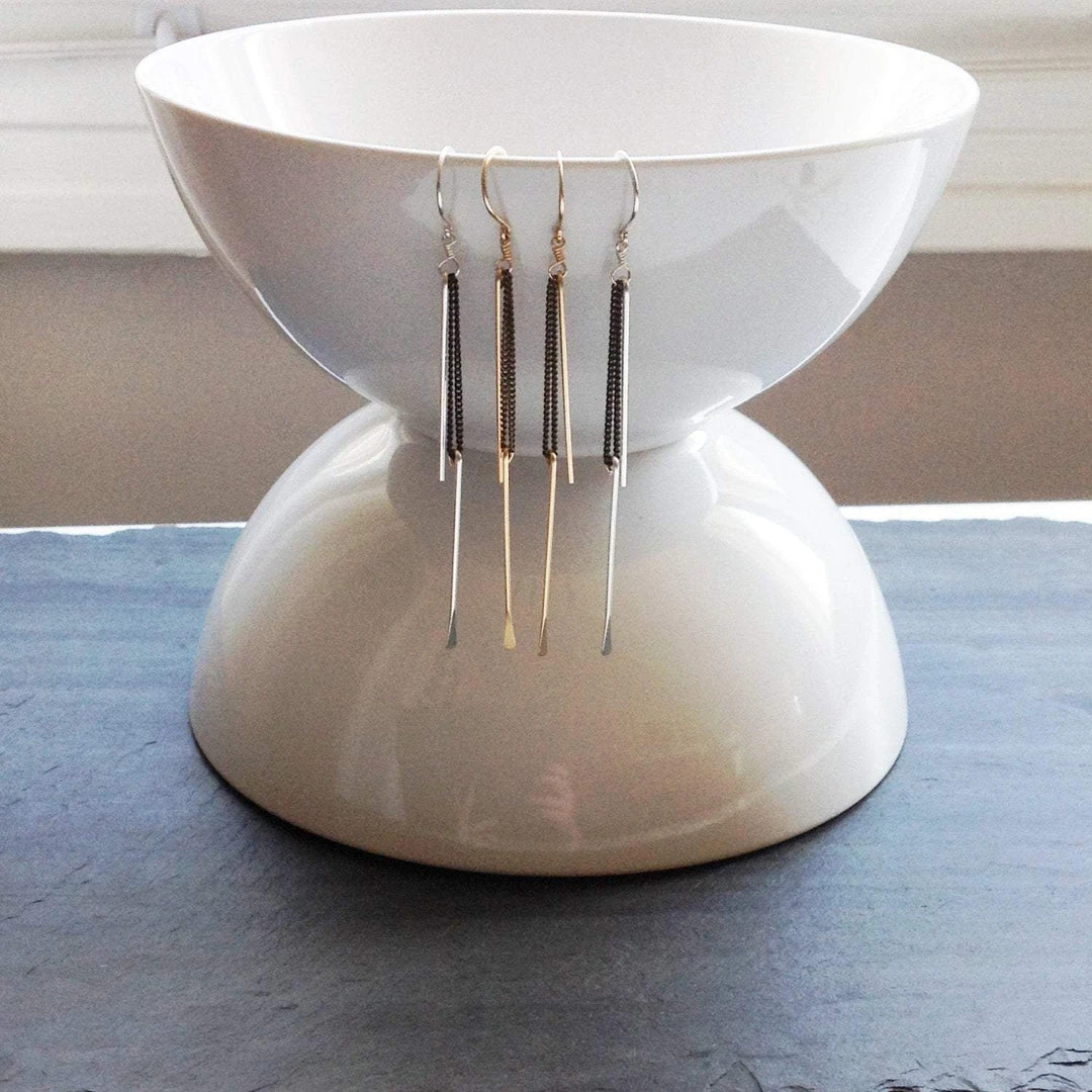 L.Greenwalt Jewelry Best Sellers Sleek Quill Earrings L.Greenwalt Jewelry Best Sellers Sleek Quill Earrings