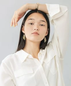 L.Greenwalt Jewelry Abstract Monstera Cuff