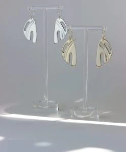 L.Greenwalt Jewelry Abstract Monstera Earrings Special Occasion 8 L.Greenwalt Jewelry Abstract Monstera Earrings Special Occasion