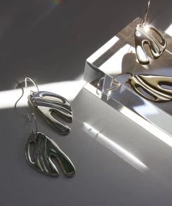 L.Greenwalt Jewelry Abstract Monstera Earrings Special Occasion 6 L.Greenwalt Jewelry Abstract Monstera Earrings Special Occasion