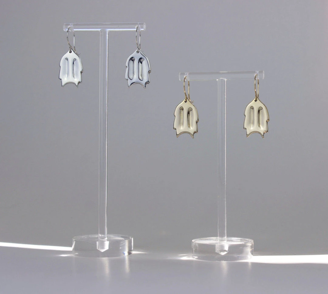 L.Greenwalt Jewelry Christmas Cactus Earrings Special Occasion L.Greenwalt Jewelry Christmas Cactus Earrings Special Occasion