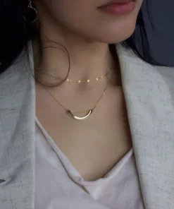 L.Greenwalt Jewelry Best Sellers Simple Rainbow Necklace