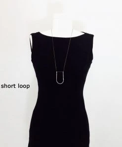 L.Greenwalt Jewelry Layering Shapes Necklace