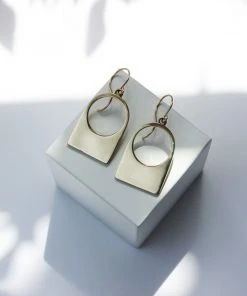 L.Greenwalt Jewelry Contour Earrings