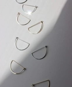 L.Greenwalt Jewelry Crescent Hoop Earrings Best Sellers 2 L.Greenwalt Jewelry Crescent Hoop Earrings Best Sellers