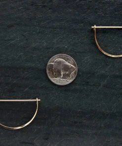 L.Greenwalt Jewelry Crescent Hoop Earrings Best Sellers 4 L.Greenwalt Jewelry Crescent Hoop Earrings Best Sellers