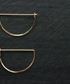 L.Greenwalt Jewelry Crescent Hoop Earrings Best Sellers 3 L.Greenwalt Jewelry Crescent Hoop Earrings Best Sellers