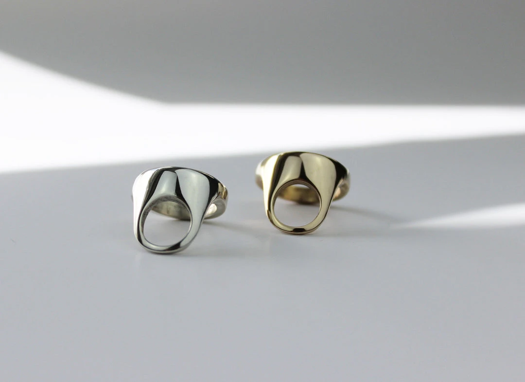 L.Greenwalt Jewelry Contour Ring L.Greenwalt Jewelry Contour Ring