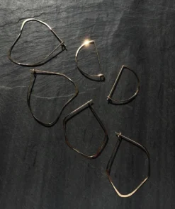 L.Greenwalt Jewelry Best Sellers Facet Hoop Earrings 4 L.Greenwalt Jewelry Best Sellers Facet Hoop Earrings