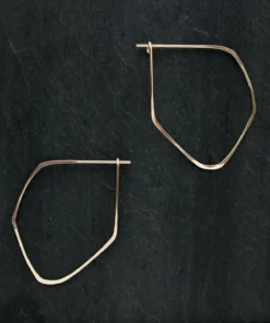 L.Greenwalt Jewelry Best Sellers Facet Hoop Earrings 3 L.Greenwalt Jewelry Best Sellers Facet Hoop Earrings