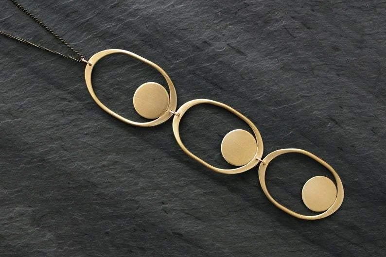 L.Greenwalt Jewelry Saturnia Necklace L.Greenwalt Jewelry Saturnia Necklace