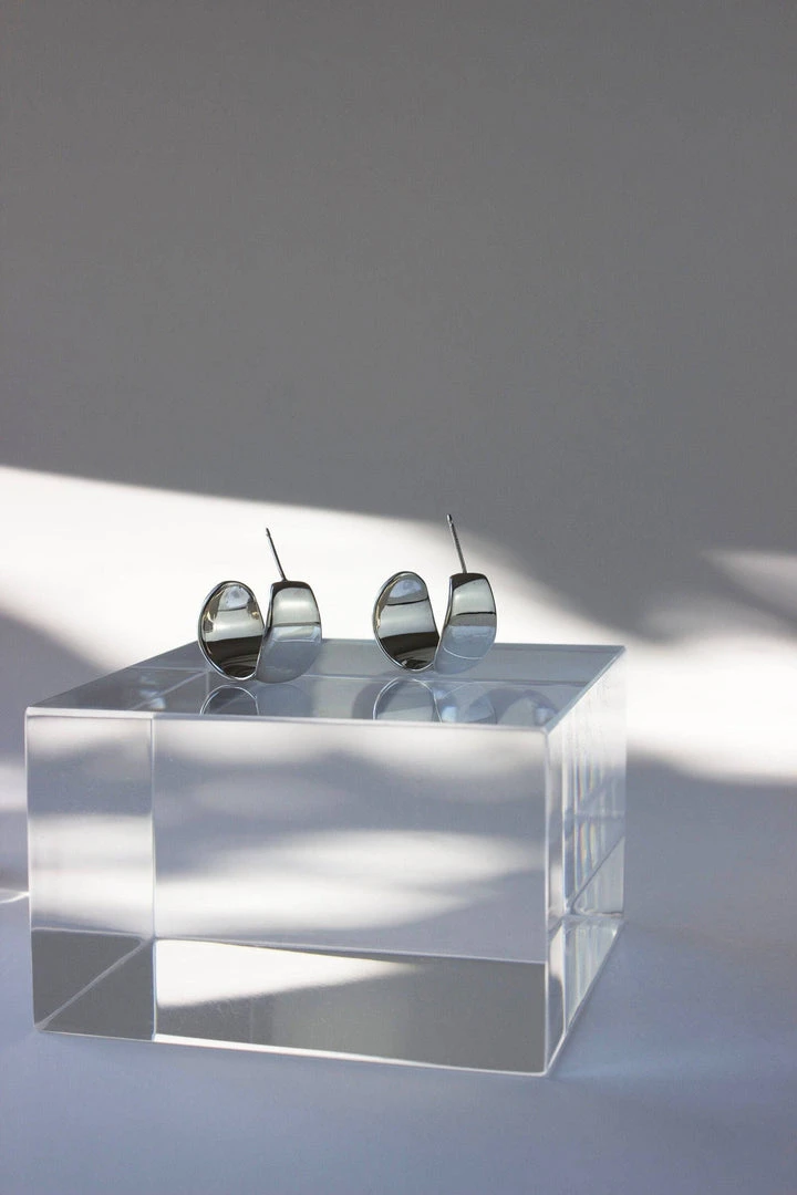 L.Greenwalt Jewelry Euphorbia Hoop Earrings L.Greenwalt Jewelry Euphorbia Hoop Earrings