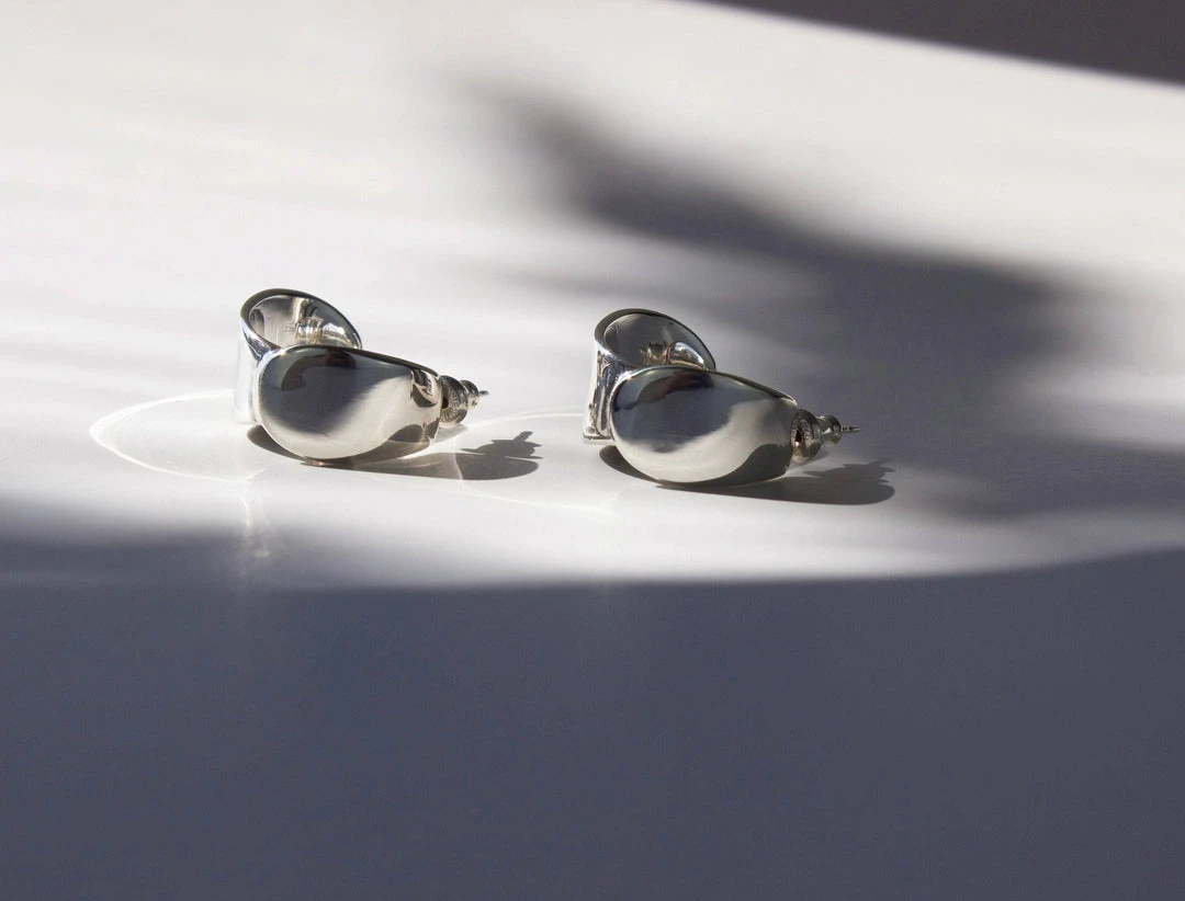 L.Greenwalt Jewelry Euphorbia Hoop Earrings L.Greenwalt Jewelry Euphorbia Hoop Earrings