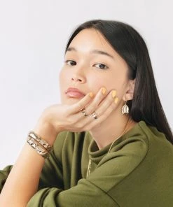 L.Greenwalt Jewelry Special Occasion Monstera Gap Ring 2 L.Greenwalt Jewelry Special Occasion Monstera Gap Ring