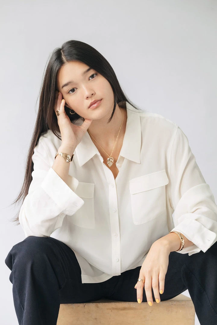 L.Greenwalt Jewelry Best Sellers Monstera Necklace L.Greenwalt Jewelry Best Sellers Monstera Necklace