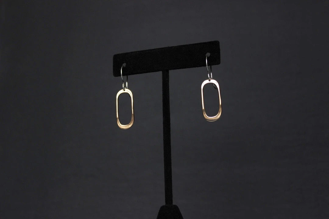 L.Greenwalt Jewelry Soft Oval Earrings L.Greenwalt Jewelry Soft Oval Earrings