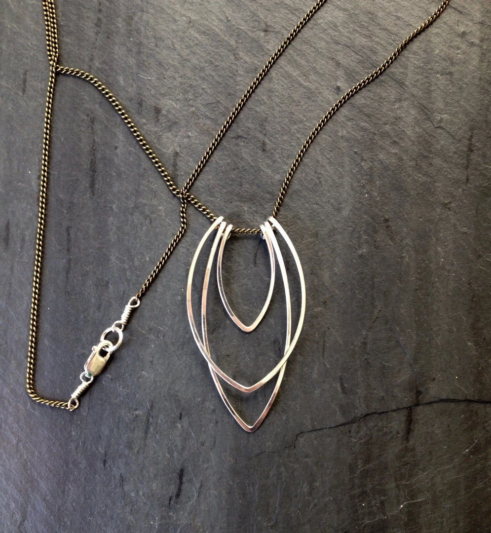 L.Greenwalt Jewelry Flame Necklace - Small L.Greenwalt Jewelry Flame Necklace - Small